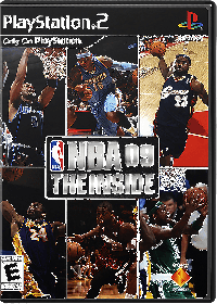 NBA 09 The Inside Playstation 2 US box art